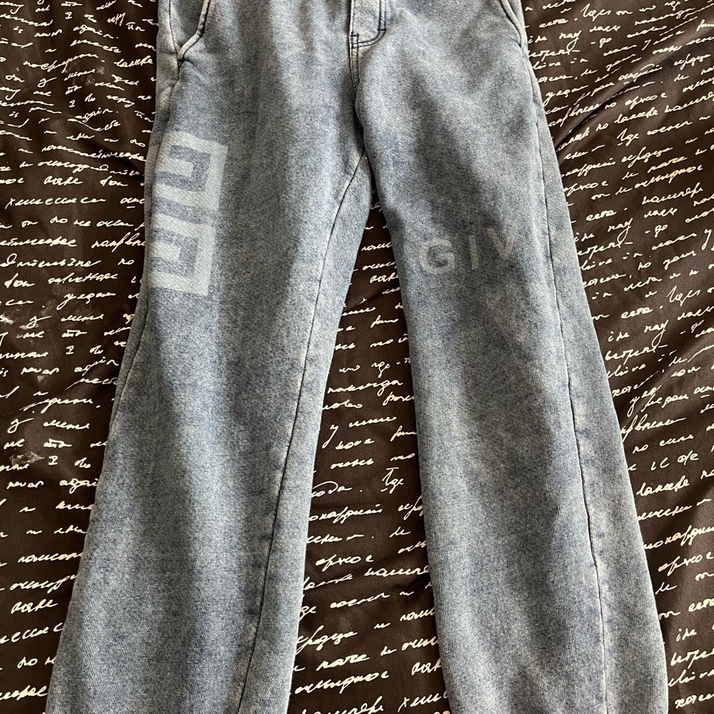Givenchy Gray Kids Sweatpants